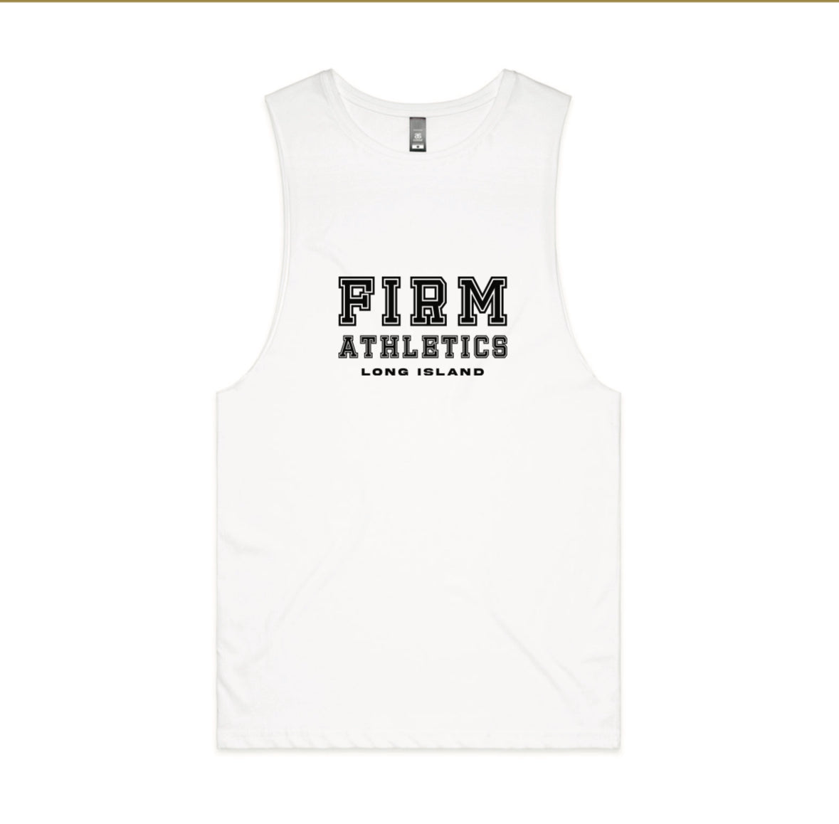FIRM White Cutoff Tee